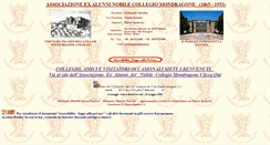 Desktop Screenshot of collegiomondragone.com